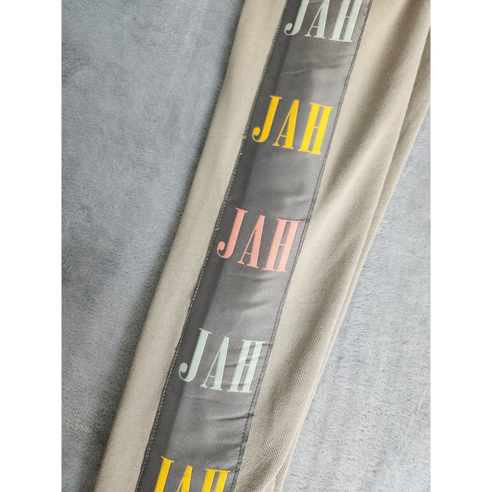 New Alchemist Es Verda Jah Jogger Sweatpants Size Medium Mens M NWOT Beige Brown